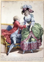 Modeplatte von 1785